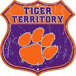 Tiger Territory – Clemson University Route Sign