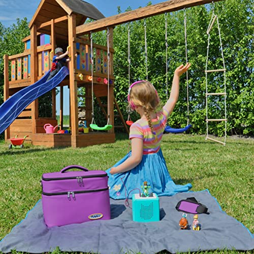 PUNALU Toniebox Tasche XL für Toniebox 1 & 2, Lila – Ansicht 5