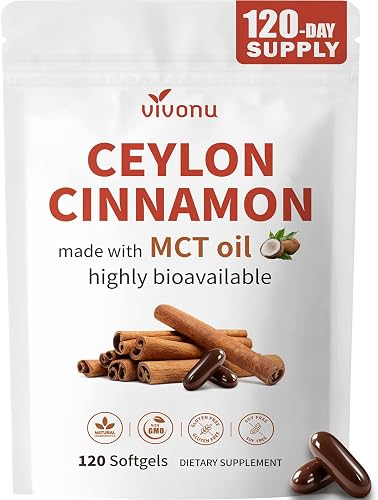 Organic Ceylon肉桂MCT油软胶囊 120天用量