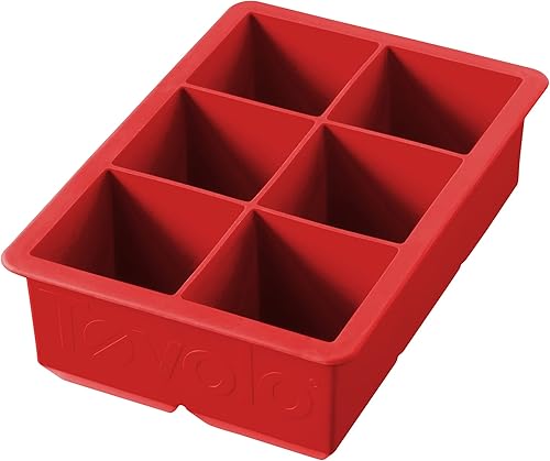 Vista 35 de Tovolo King Cube Ice Tray Gris ostra con tapa