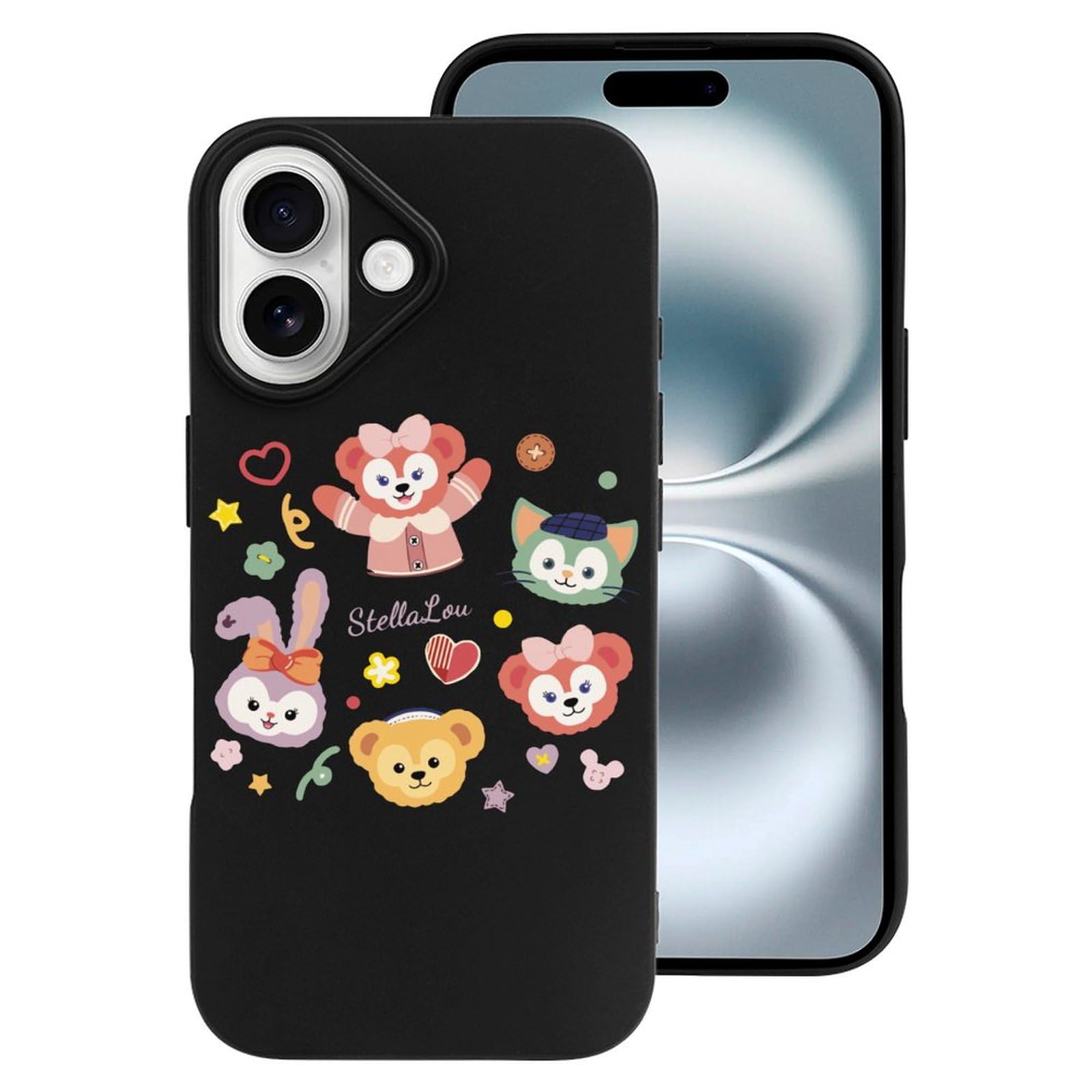 Amazon.co.jp: IPhone16 ケース ダッフィーフレンズ IPhone16 Plus