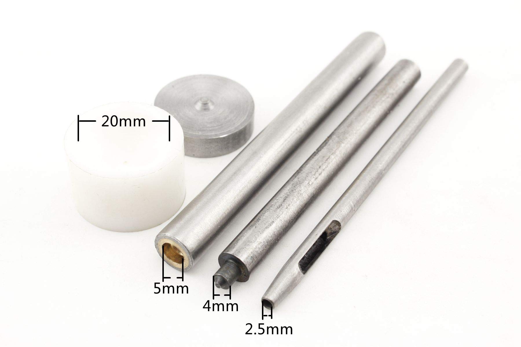 Heavy-Duty Snap Setter Tool For Installing Cap (Dome) Side Snaps - For Boat Covers, RV Awnings, Tonneau Covers, Canvas