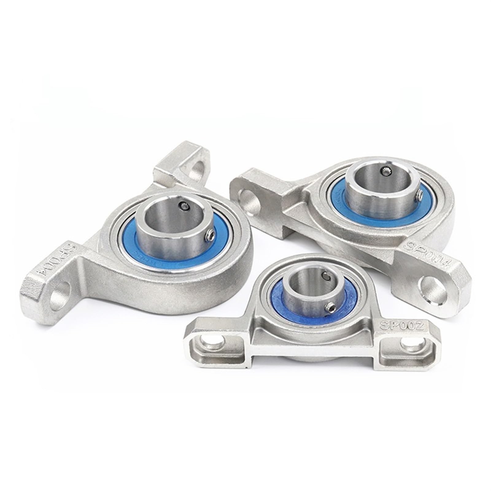 Roulement de siège SKP002 vertical inox palier miniature 15mm