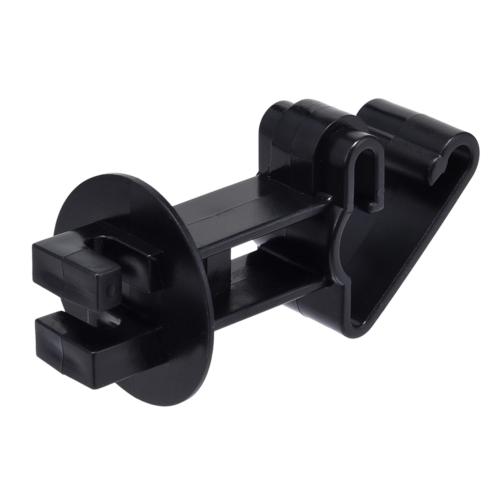 Isolatori per filo di recinzione elettrica agricolo, aderente extra lunghezza T-Post Holding Isolatore per filo di recinzione elettrica (nero, 25)