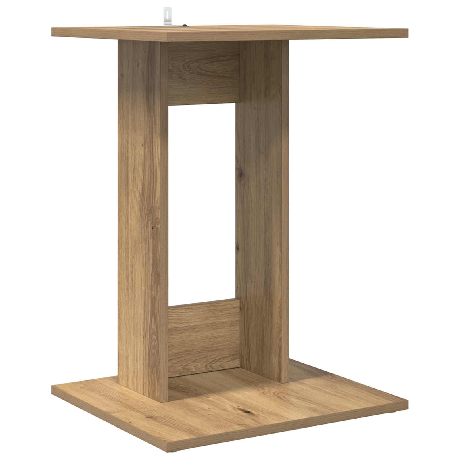 Mesa auxiliar de roble Artisan, 45 x 40 x 62,5 cm, de madera, mesa de café y mesa de café, mesa de centro estrecha para salón y dormitorio, mesita de noche rectangular