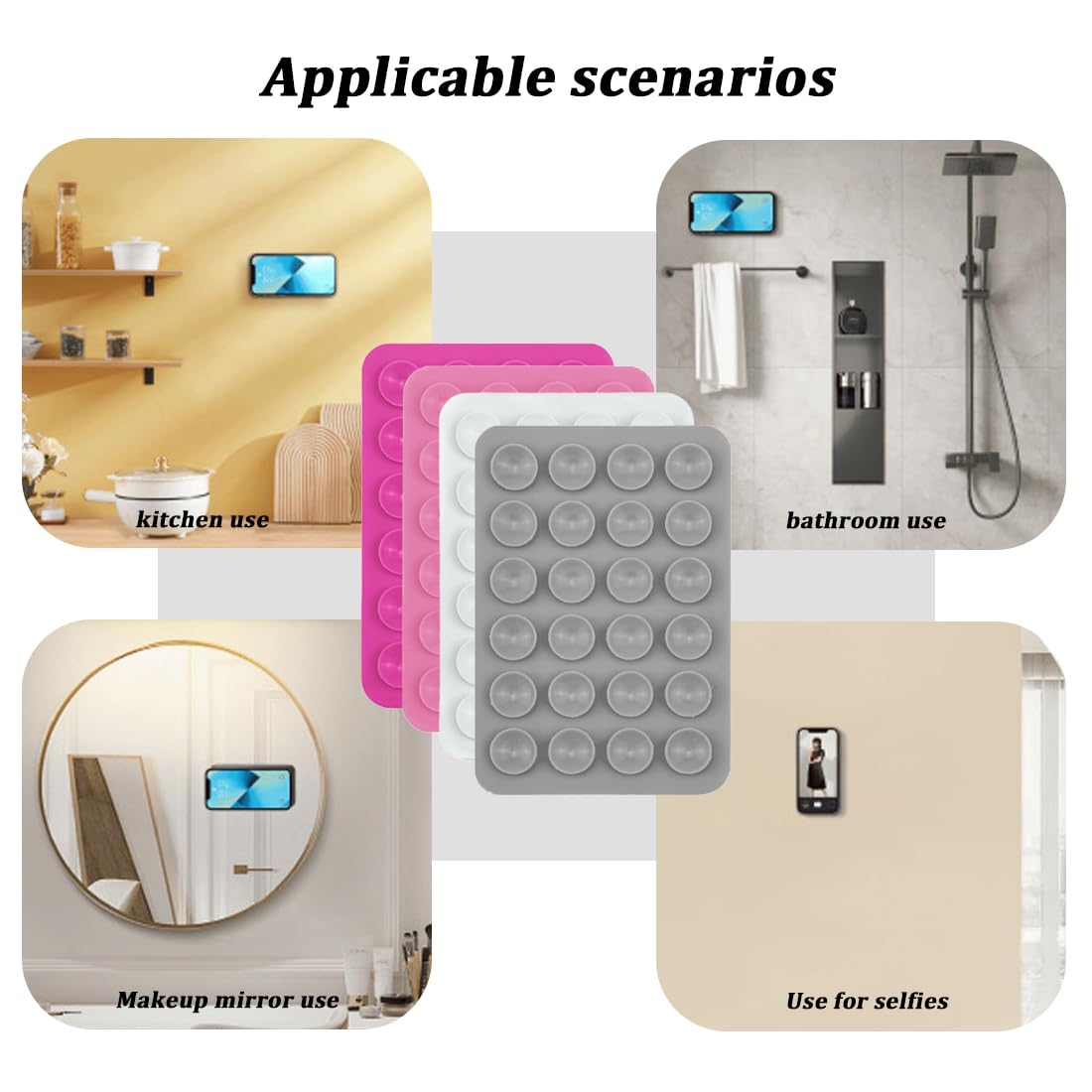 Wal Scatola Porta Fazzoletti In Silicone A Forma Di Balena – Supporto Per Cellulare – Bianco/Azzurro – Dimensioni 26x13,4x11,3 Cm - 3