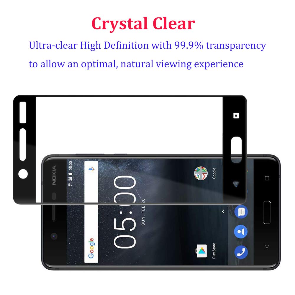 Ueebai 2 Pezzi Vetro Temperato Per IPhone 7/8 Plus – Protezione Schermo Copertura Completa 9H, Antigraffio, Trasparente - 4