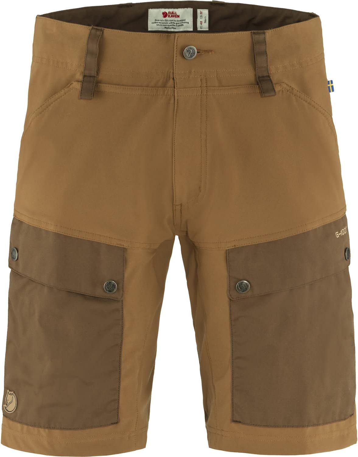 Fjällräven Keb Men's Trekking Shorts - Durable, Stretch Fabric, Reinforced Panels - Hiking, Trekking
