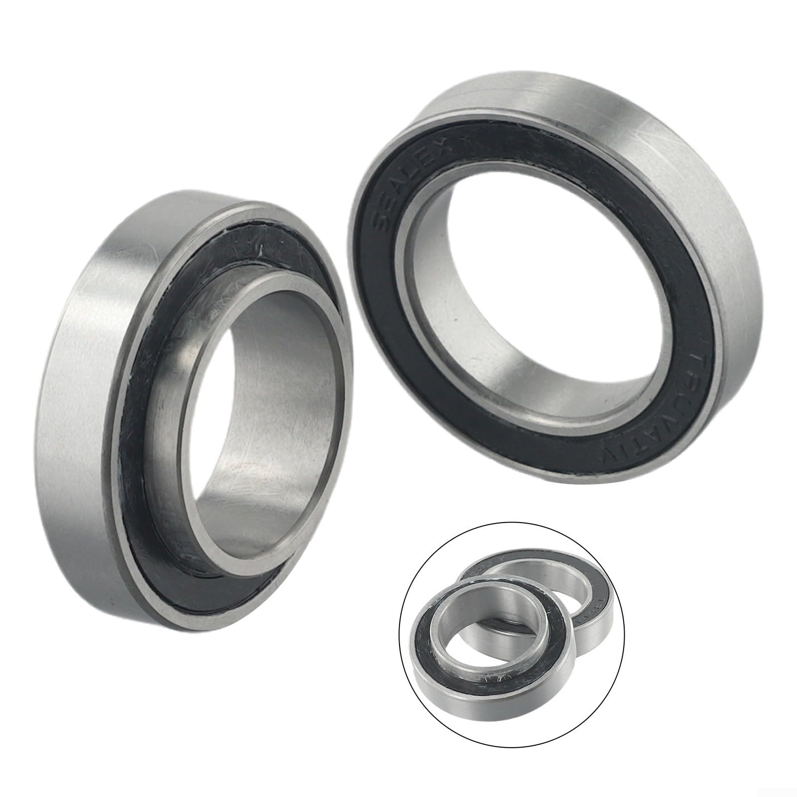 Movimento centrale per bicicletta, 2 pezzi, movimento centrale MR22237 e MR2437H8-2RS, per SRAM per GXP, acciaio