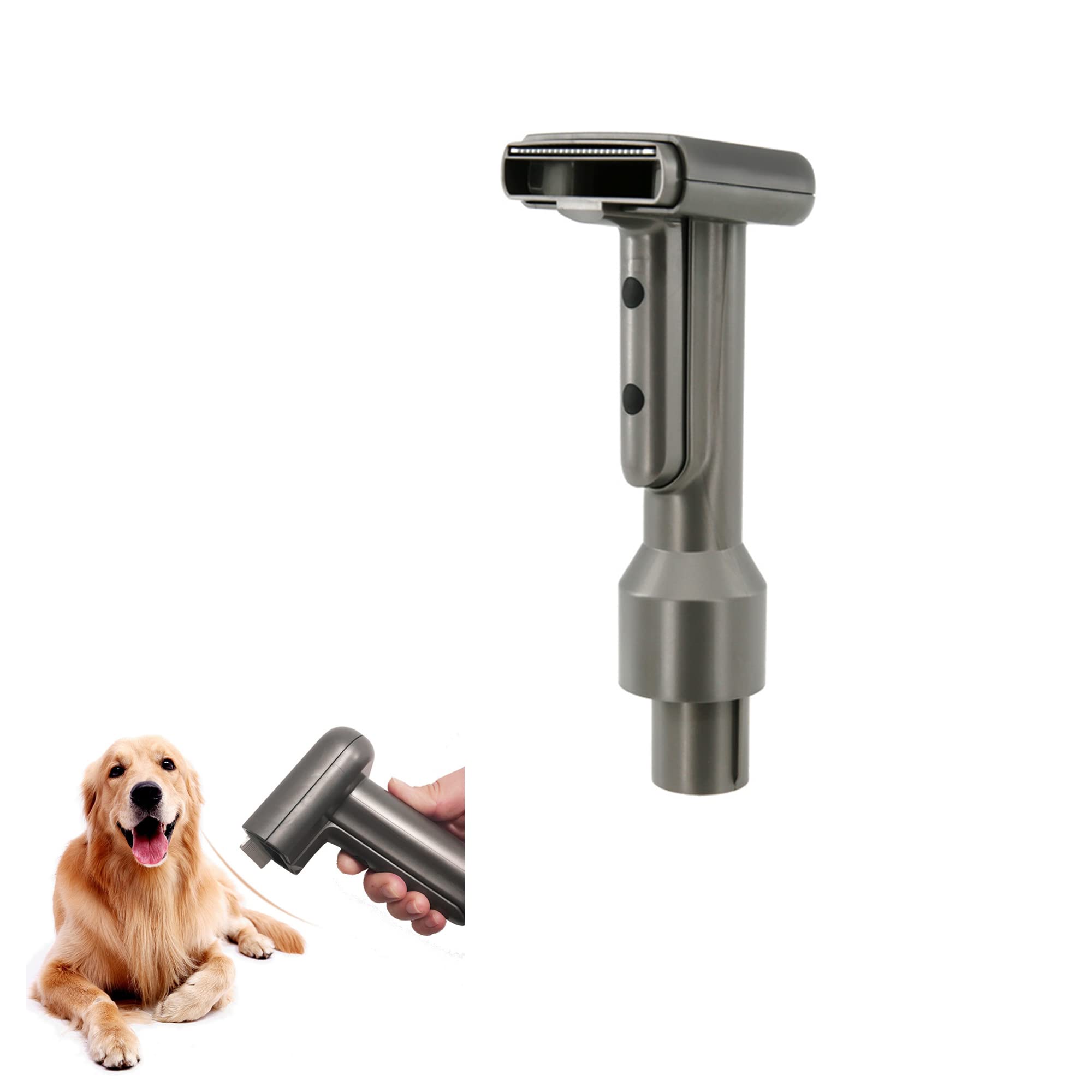 Cepillo para perros y gatos para Dyson V7 V8 V10 V11 V15Slim Cepillo de aseo para animales Manguera Accesorios para aspiradoras inalámbricas Piezas de repuesto (tipo 1)