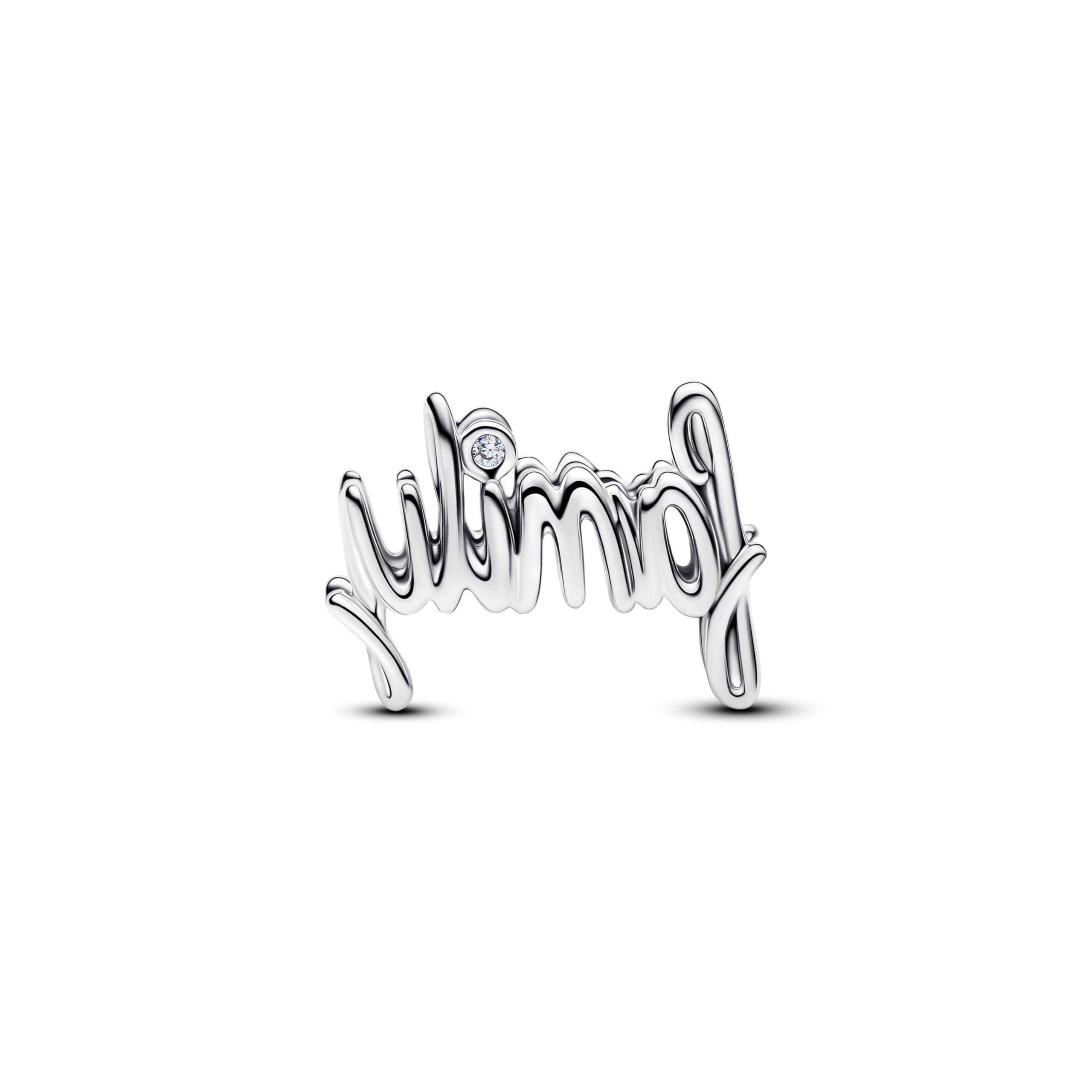 Pandora Moments Charme à Main Family en Argent Sterling avec Zirconia, Compatible Moments, 794250C01