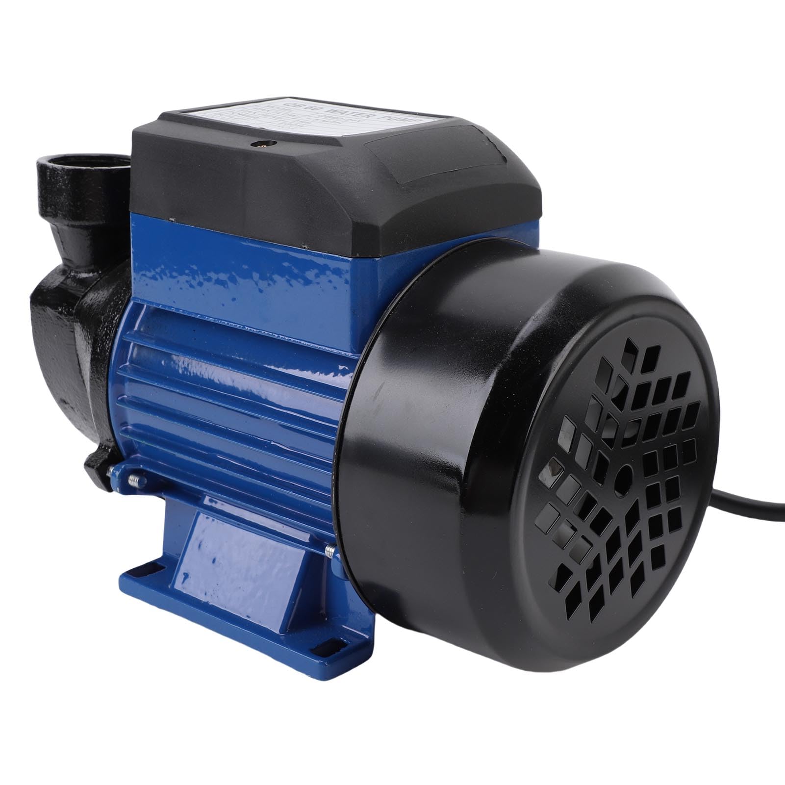 Bomba de Agua de 24 V Bomba de Agua de Alta Elevación de 230 W de Alta Presión Resistente Elevación de 25 M Caudal de 1,5 M³/H 3200 RPM con Cuerpo de Aluminio Fundido