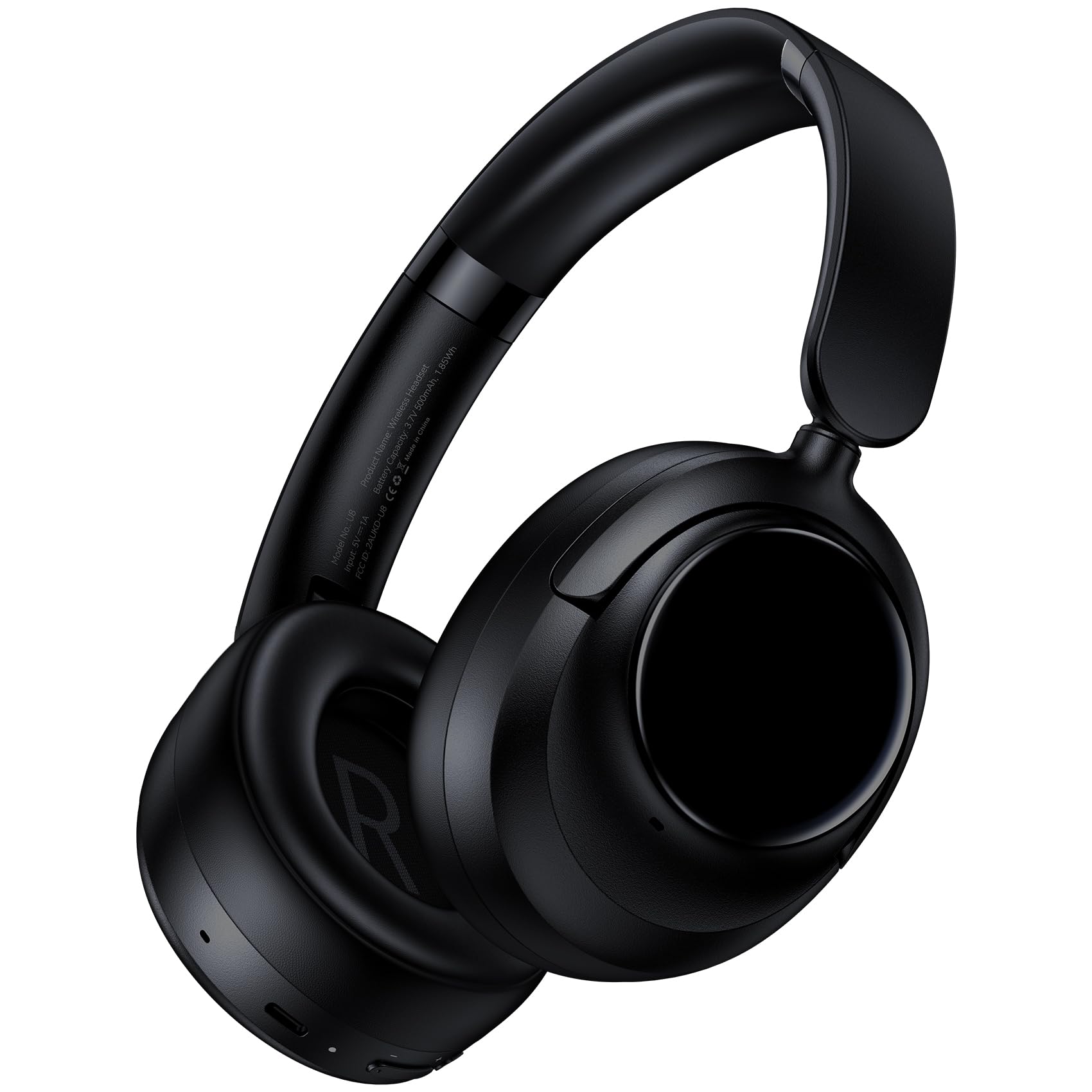 hybrid noise cancelling bluetooth headphones with 120h playtime