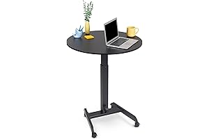 Stand Steady Adjustable Round Table: Your Perfect Workspace Solution