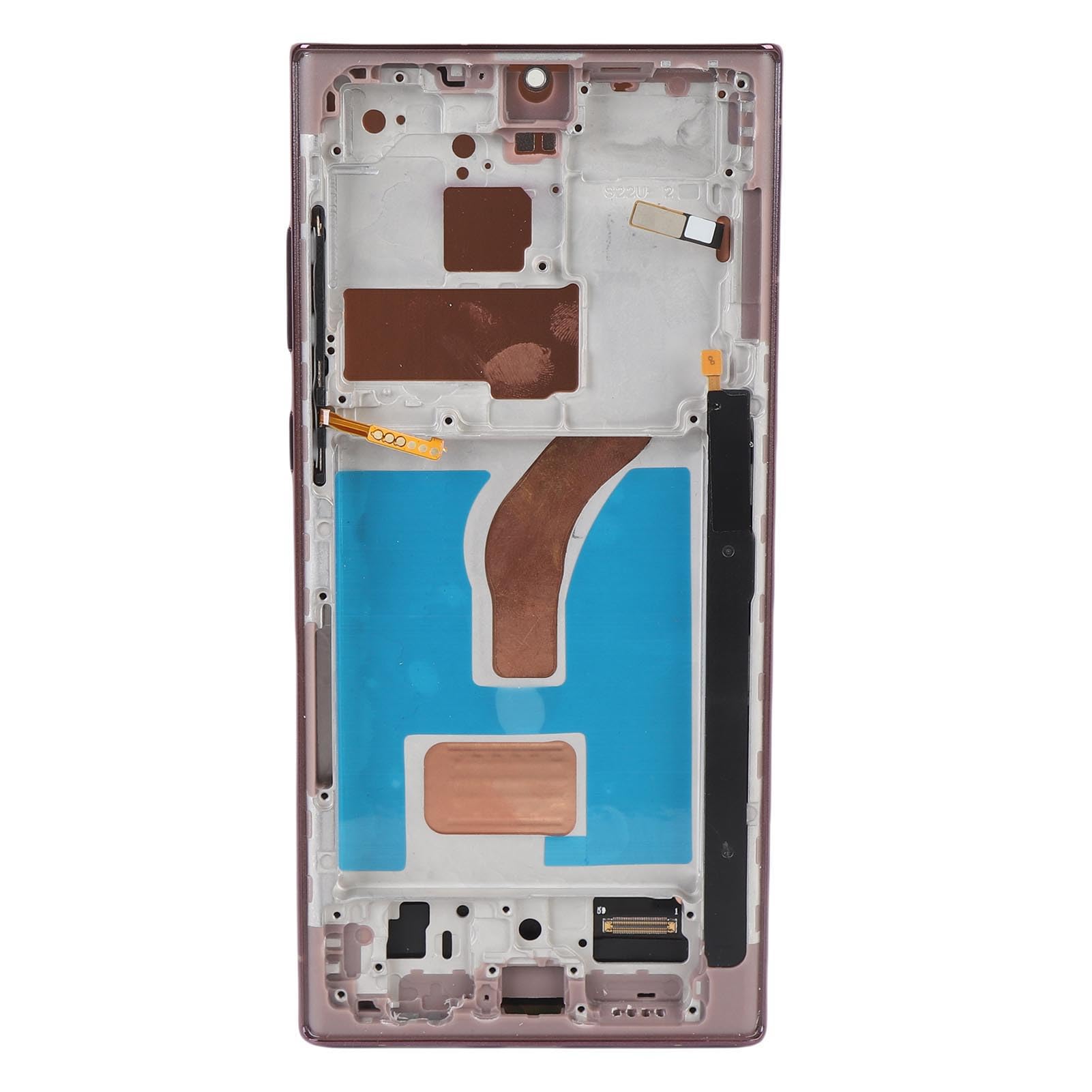 Schermo di Ricambio per Telefono S23 Ultra 5G da 6,8 Pollici, Gruppo Display TFT con Strumenti per SM S908B S908U, Schermo Antigraffio, Compatibile con S23 Ultra, per Professionisti della