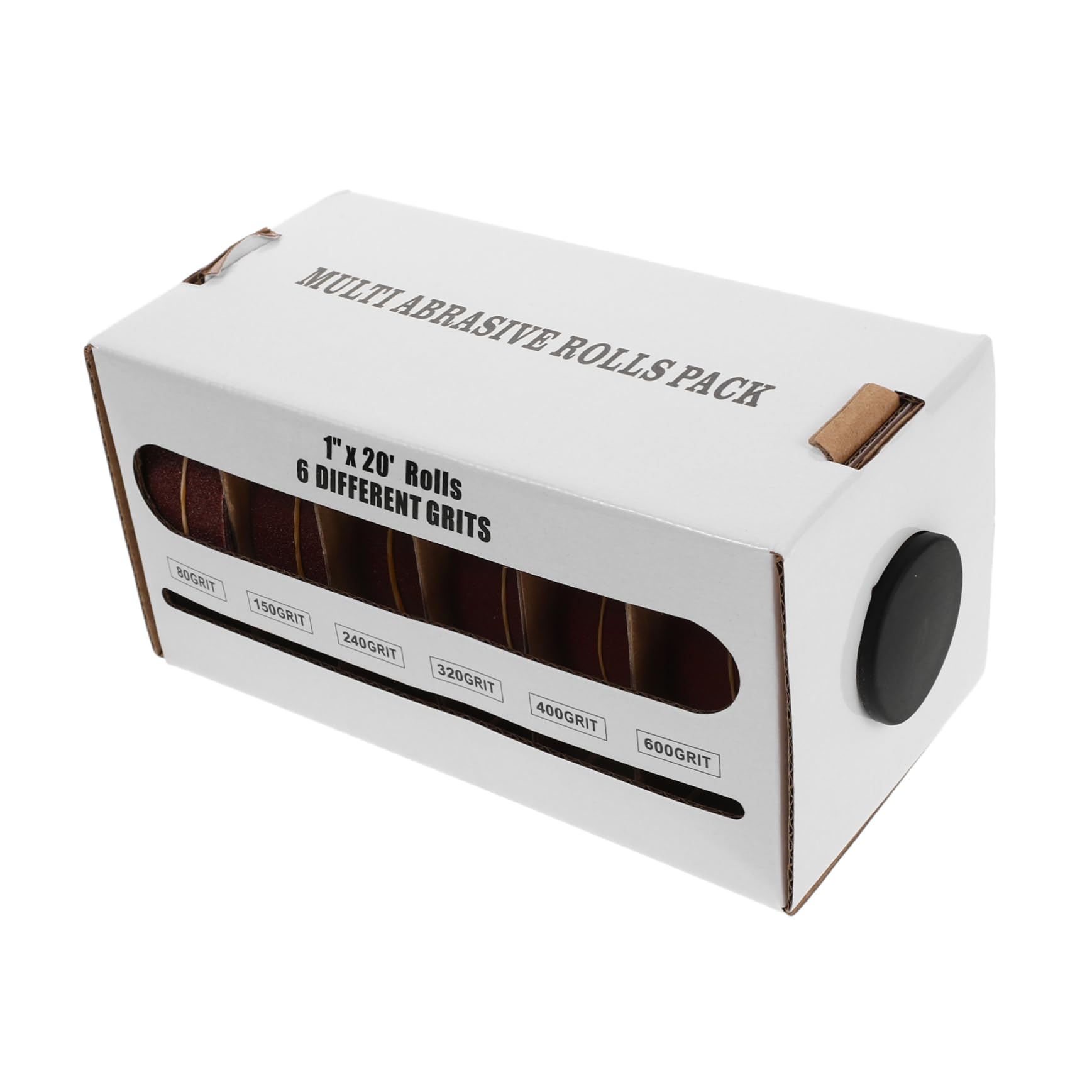 NAMOARLY Dry Sandpaper Roll Sandpaper Abrasive Tape Sanding Roll Cloth for Drywall Woodworking