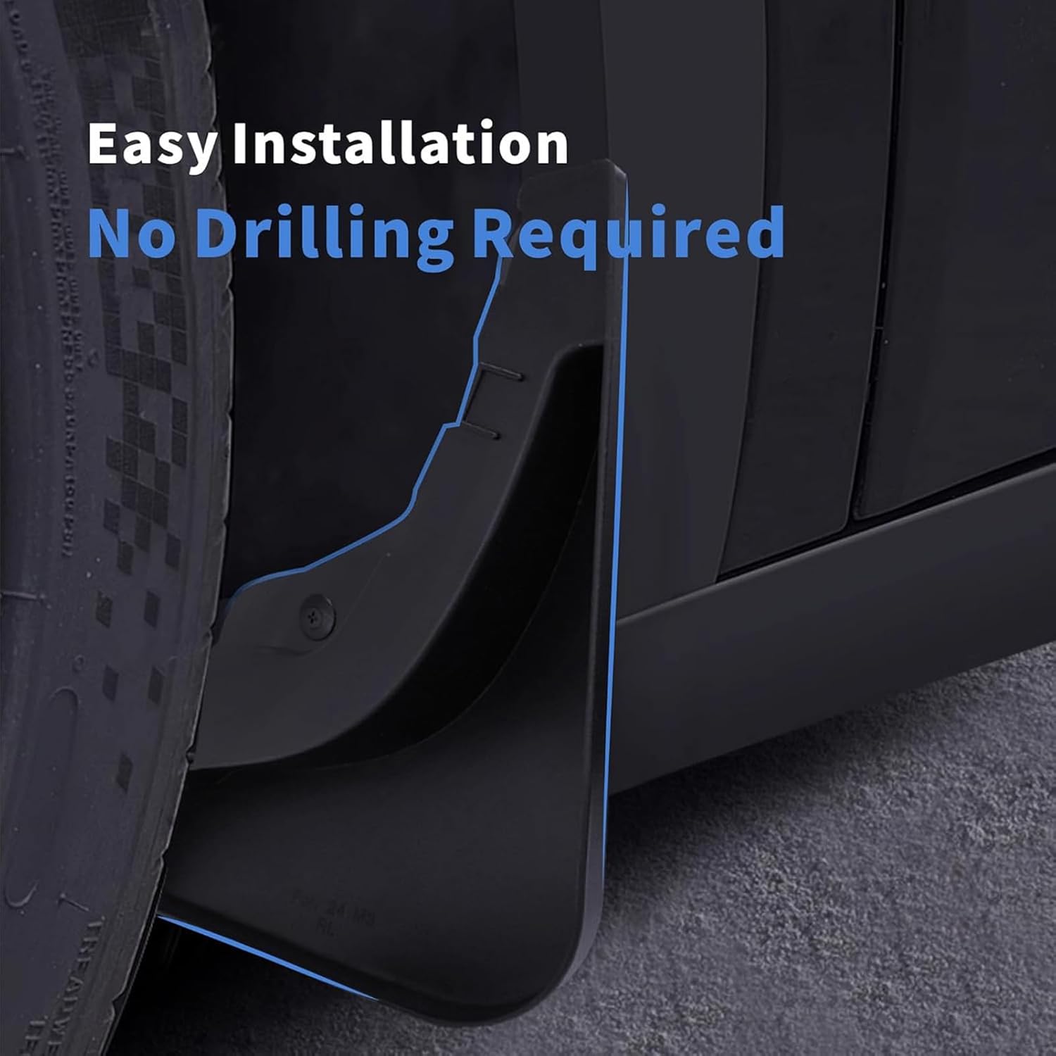 ‌4pcs Mud Flaps Splash Guards for GWM Tank 300 2021-2024, Front & Rear All Weather Fender Guards Heavy Duty Protection Road Debris Paint Protection Mud Guard Accessories