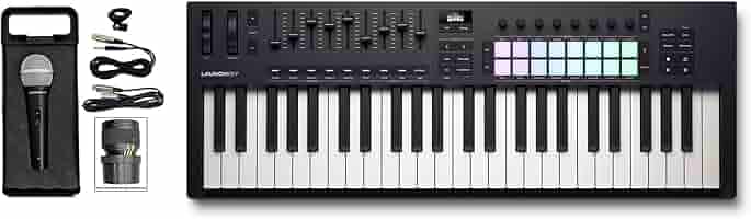 NOVATION ノベーション LAUNCHKEY 49 MKII MIDI Amazon.com: Audiosavings Bundle: Novation LAUNCHKEY 49 MK4