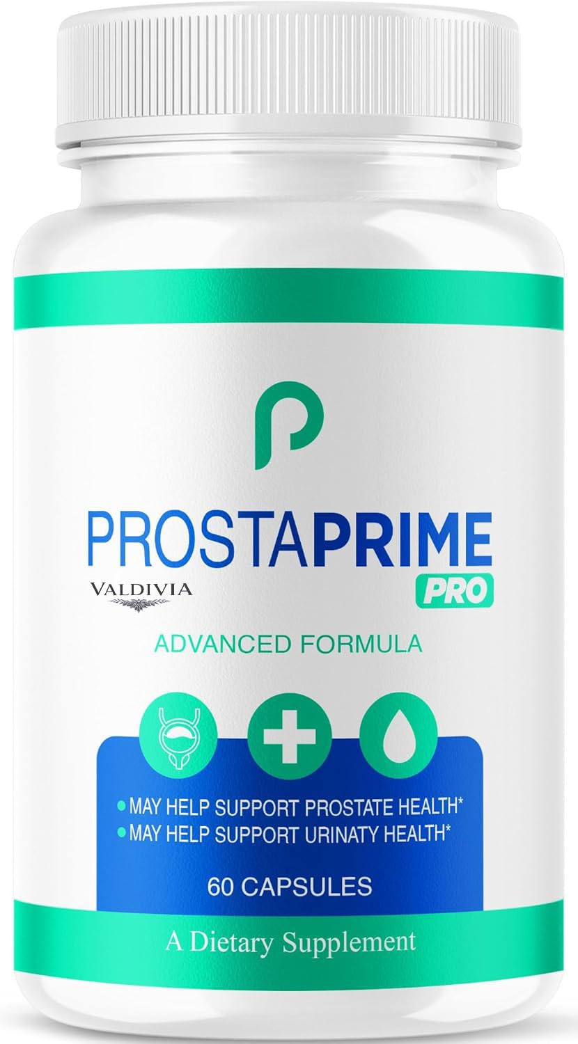 ProstaPrime Pro Capsules - Official for Men Supplement Support, Natural Premium Advanced Formula Health & Wellness, ProstaPrime Pro Reviews, 60 Capsules for 1 Month