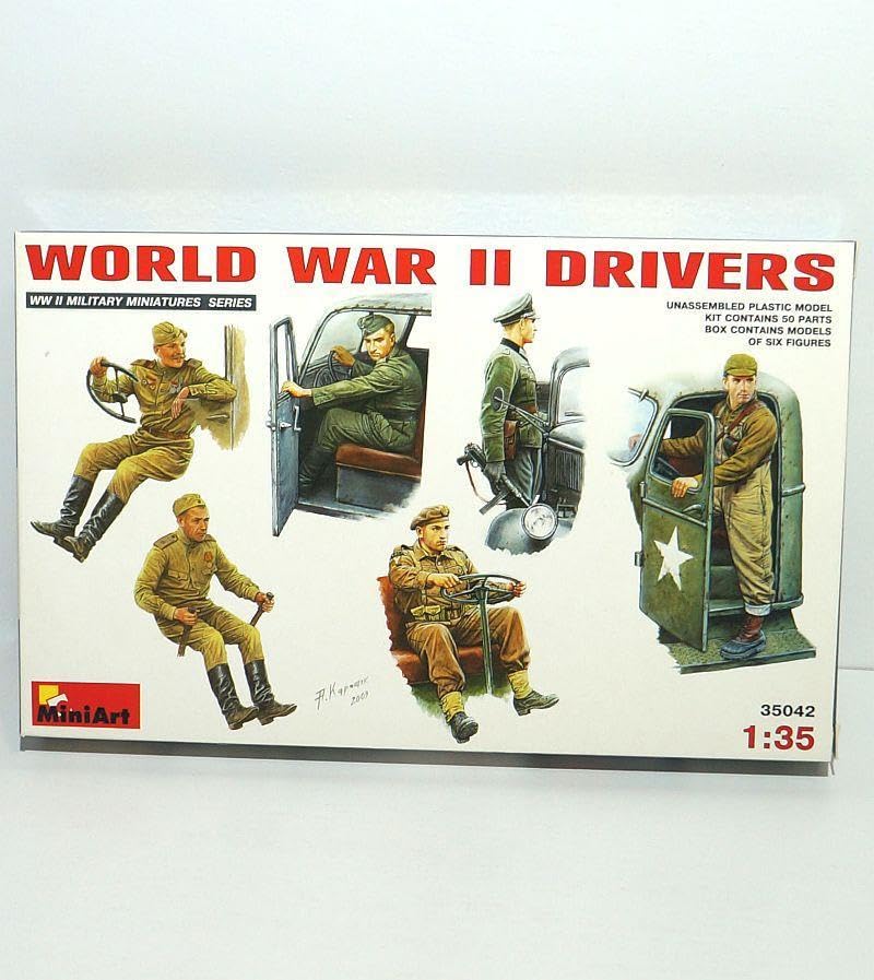 Amazon.co.jp: ミニアート 1/35 WW2 ドライバー フィギュア