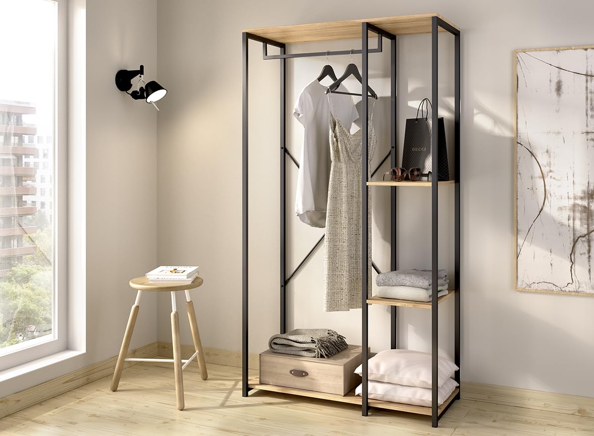 DEKIT Grupo RIMOBEL-VESTIDOR Metal 2 CUERPOS