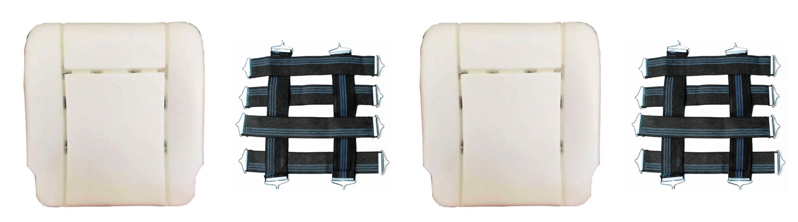 Sedile per Panda 750 141 1986-2003 Imbottitura con 12 Molle Rinforzate