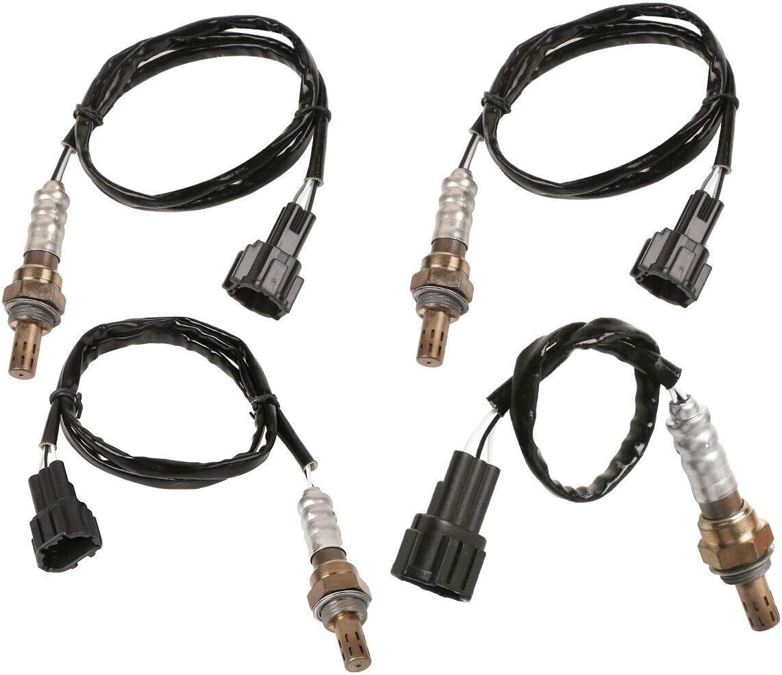 MOSTPLUS 234-4198 234-3006 4pcs Upstream + Downstream Sensors Oxygen Sensor Compatible with 2004 Nissan Frontier Xterra V6 3.3L