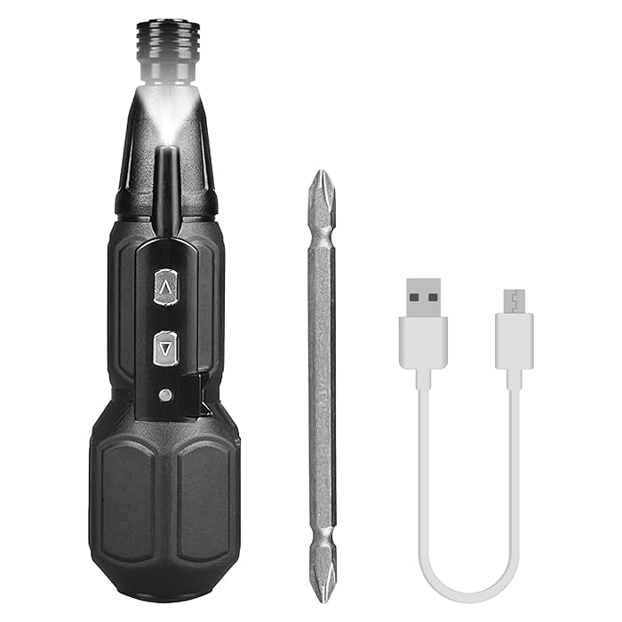 Buy PCXWTLN Electric Cordless Screwdriver, Rechargeable Battery Power