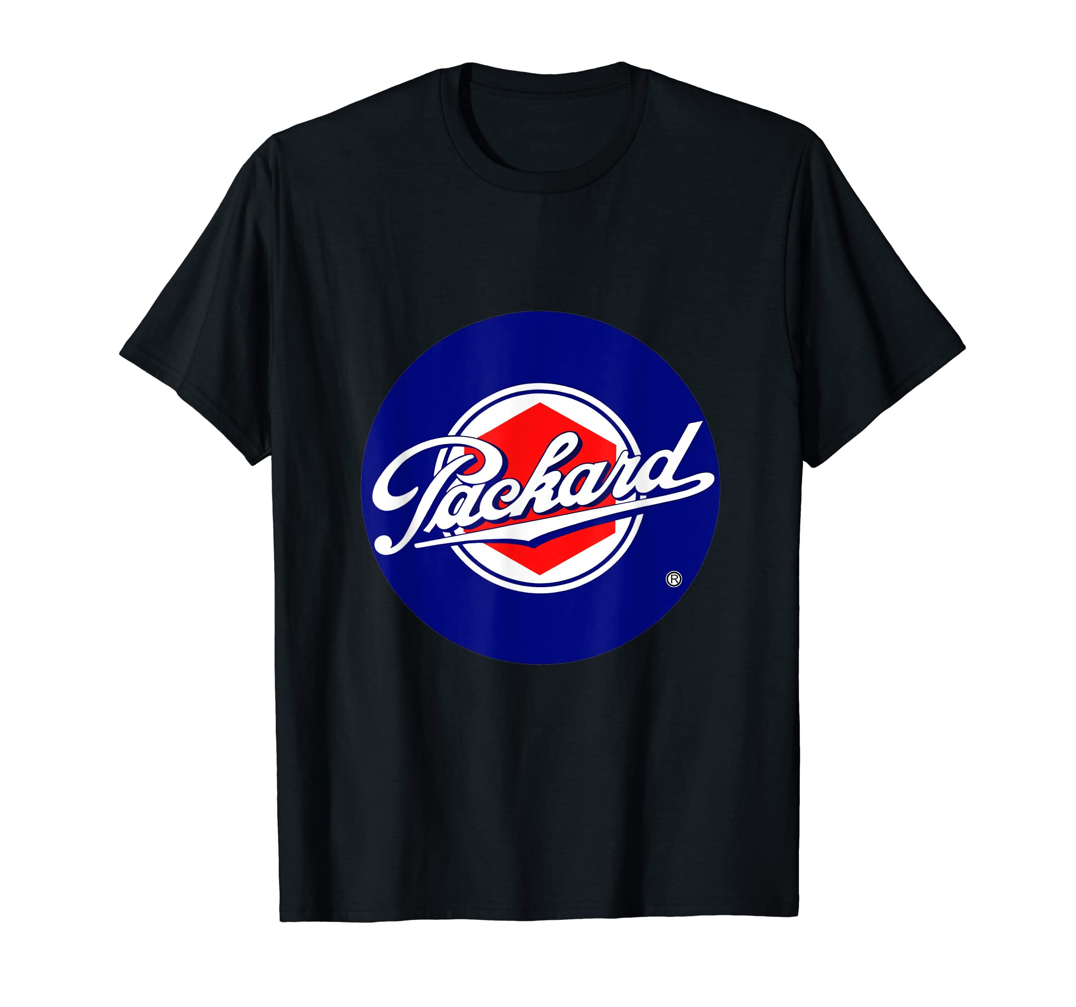 Classic Packard logo brand from an iconic car maker T-ShirtOEKO-TEX STANDARD 100