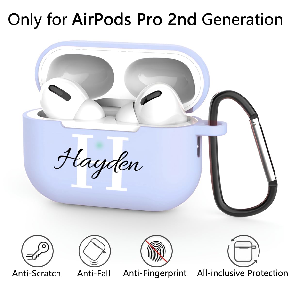Amazon.com: Custom Personalized Name for AirPods Pro 2 Case