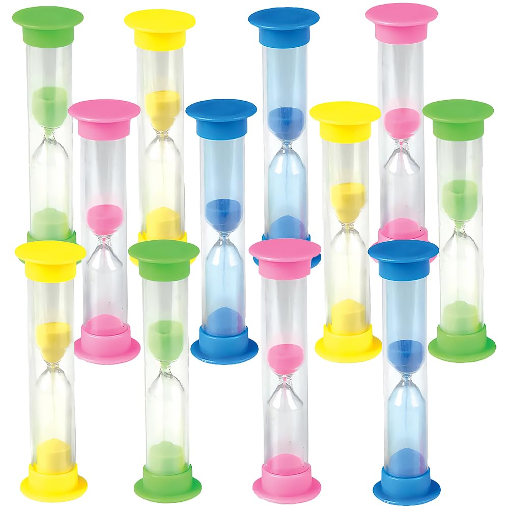 Rhode Island Novelty 3.5 Inch Sand Timers (12 Per Order)