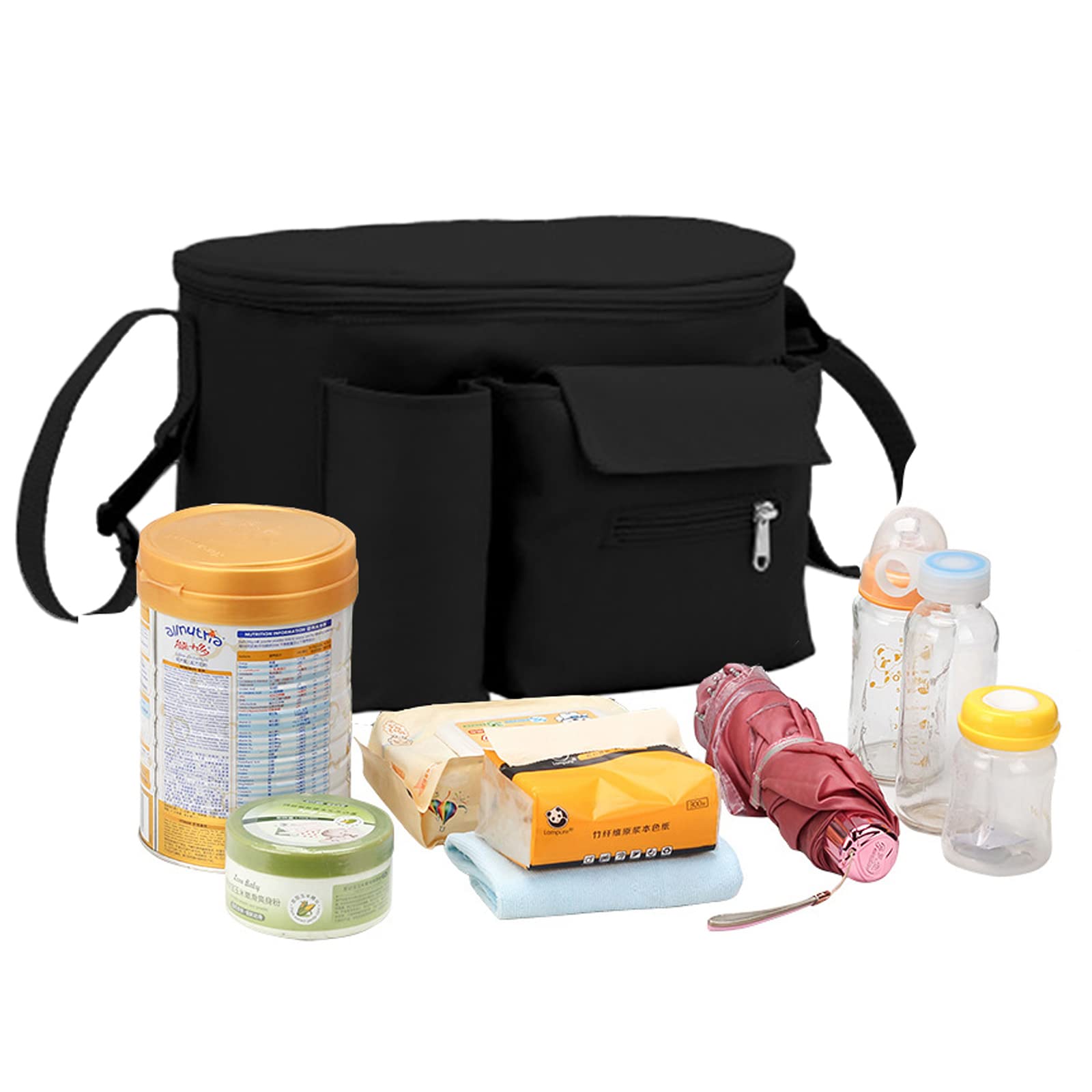 Bolsa Carrito Bebe, Bolsa de Cochecito Impermeable, Bolsos Carritos Bebe, Organizador de Cochecito Bolsa, Bolsa Organizadora de Cochecitos, Organizador de Bolsa de Cochecito