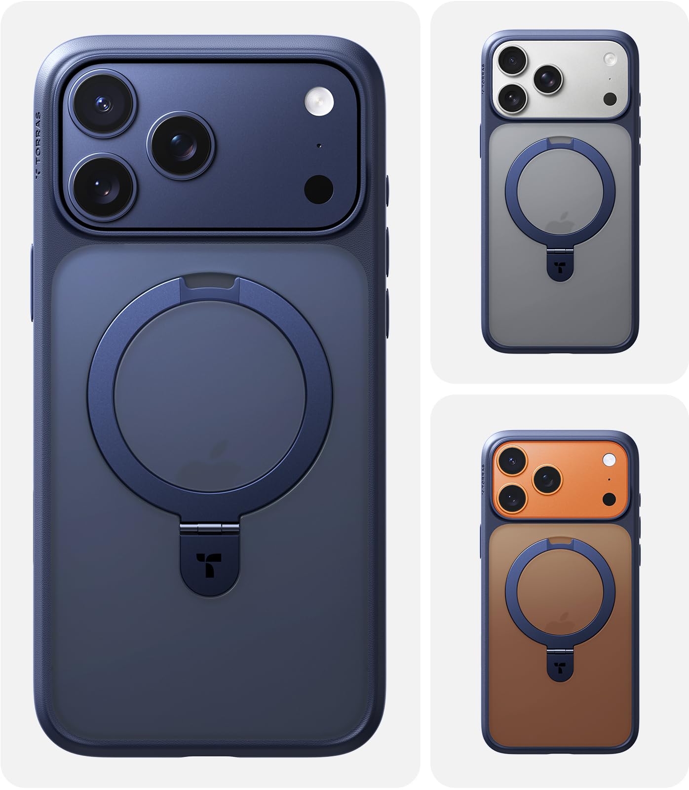 TORRAS iPhone 17 Pro ケース 耐衝撃 マグセーフ レザー Amazon | TORRAS iPhone 17 Pro 用ケース 【米軍進化耐衝撃・高性能
