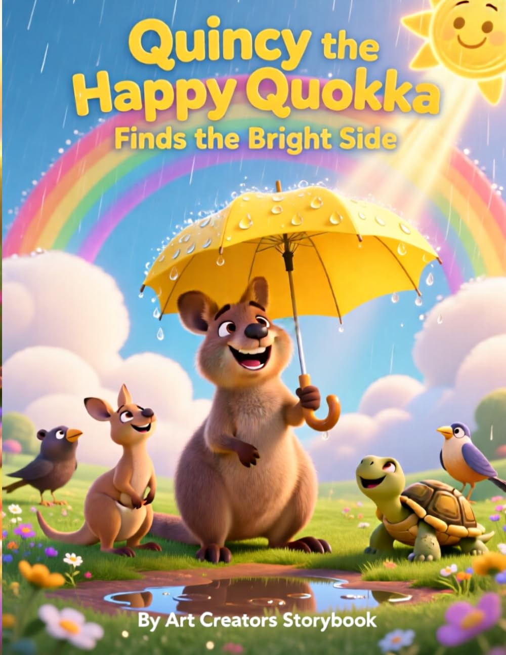 Quincy the Happy Quokka Finds the Bright Side: A Children’s Book About Positive Thinking, Optimism, and Emotional Resilience for Kids Ages 3–8 (Quincy ... Quokka: A Social-Emotional Learning Series)