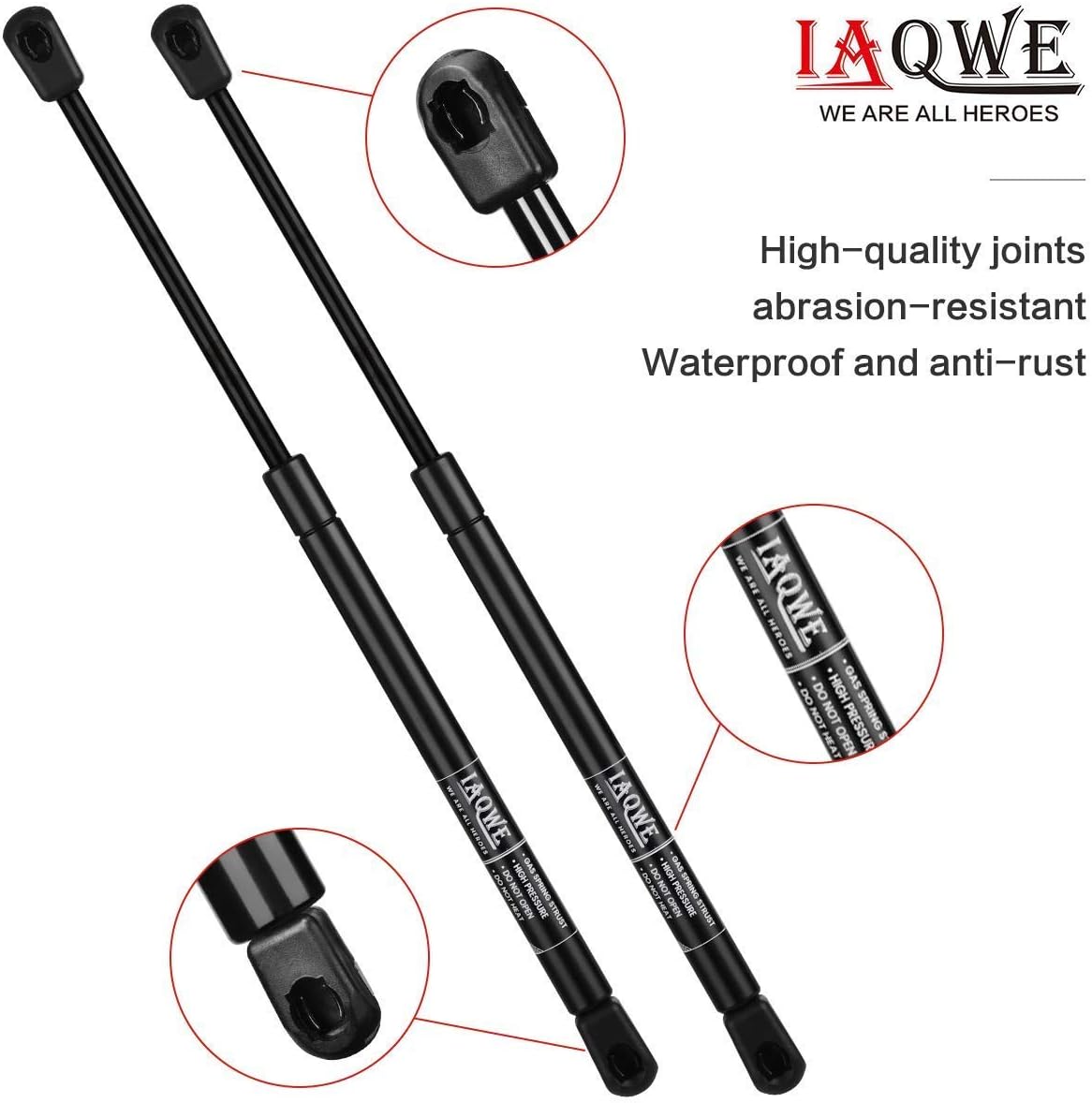 Buy 45lbs 200n 17 Inch Gas Struts C16 04270 Lift Support Shocks For Camper Shell Rear Window Truck Canopy Cap Are Atc Leer Topper Window Toolbox 2pcs By Iaqwe Online In Uzbekistan B08fb4dcw5