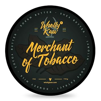 Wholly Kaw Donkey Milk Shaving Soap, Merchant of Tobacco