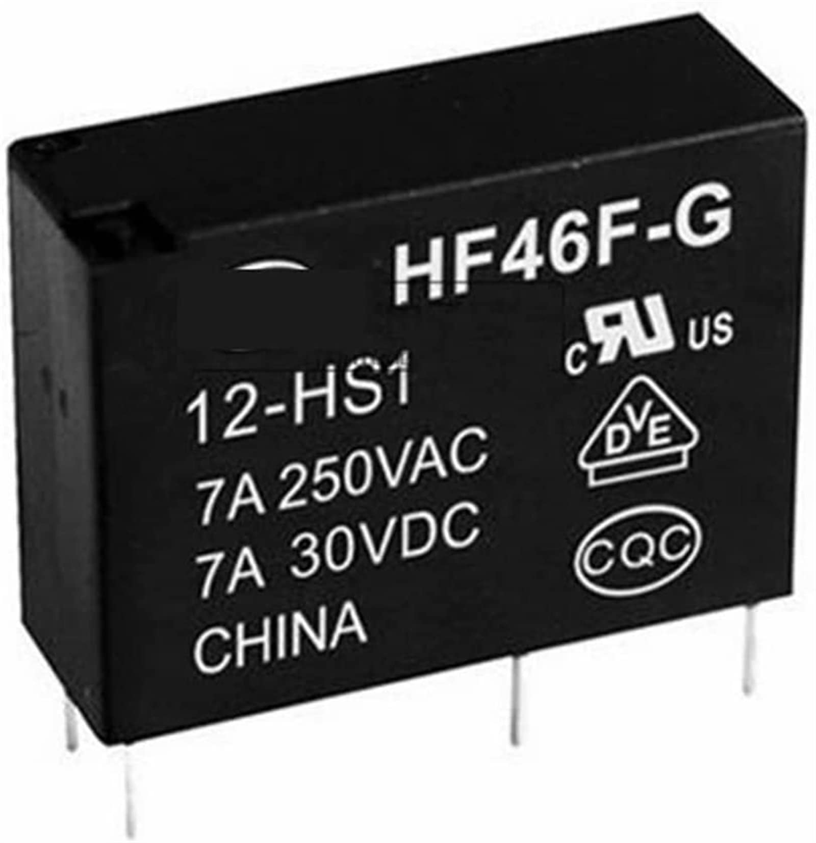 LKPEHTAGN Relay HF46F-G-12-HS1 HS1T 12V 7A DIP4