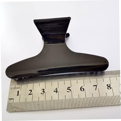 Miniatura 2 de FRCOLOR Paquete de 12 horquillas de mariposa para niñas, accesorios para el cabello, pinzas de mariposa plateadas, pinzas de plástico para el