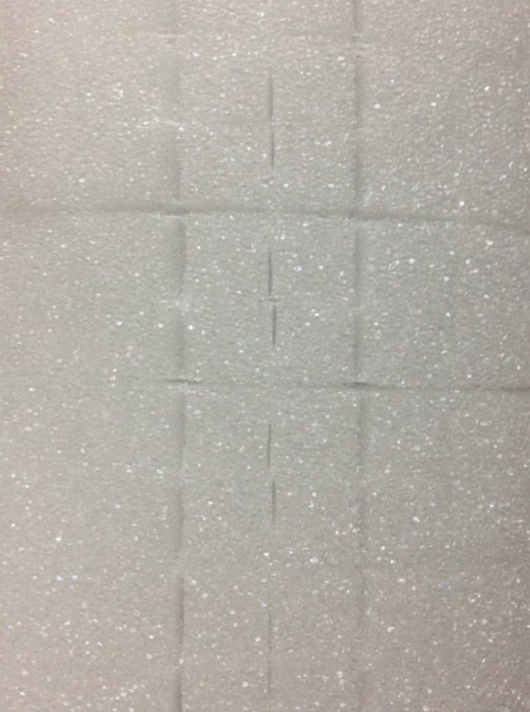 Aggreen Growing Media for Hydroponics Farms Cubes Sponges 1" inch 50 EA