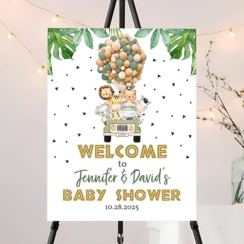 Miniatura 9 de Letrero personalizado para baby shower, letrero de patio para baby shower, decoraciones de baby shower, decoraciones bohemias para baby shower, baby