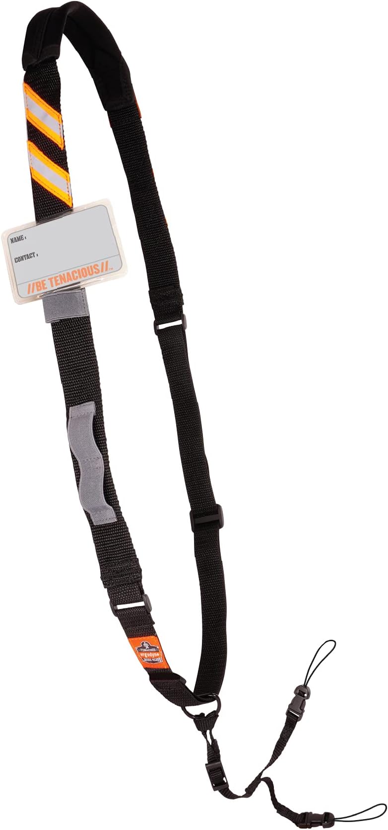 Squids 3137 Barcode Scanner Padded Harness, Sling Style, Tethering Lanyard for Bar Code Scanners , Black