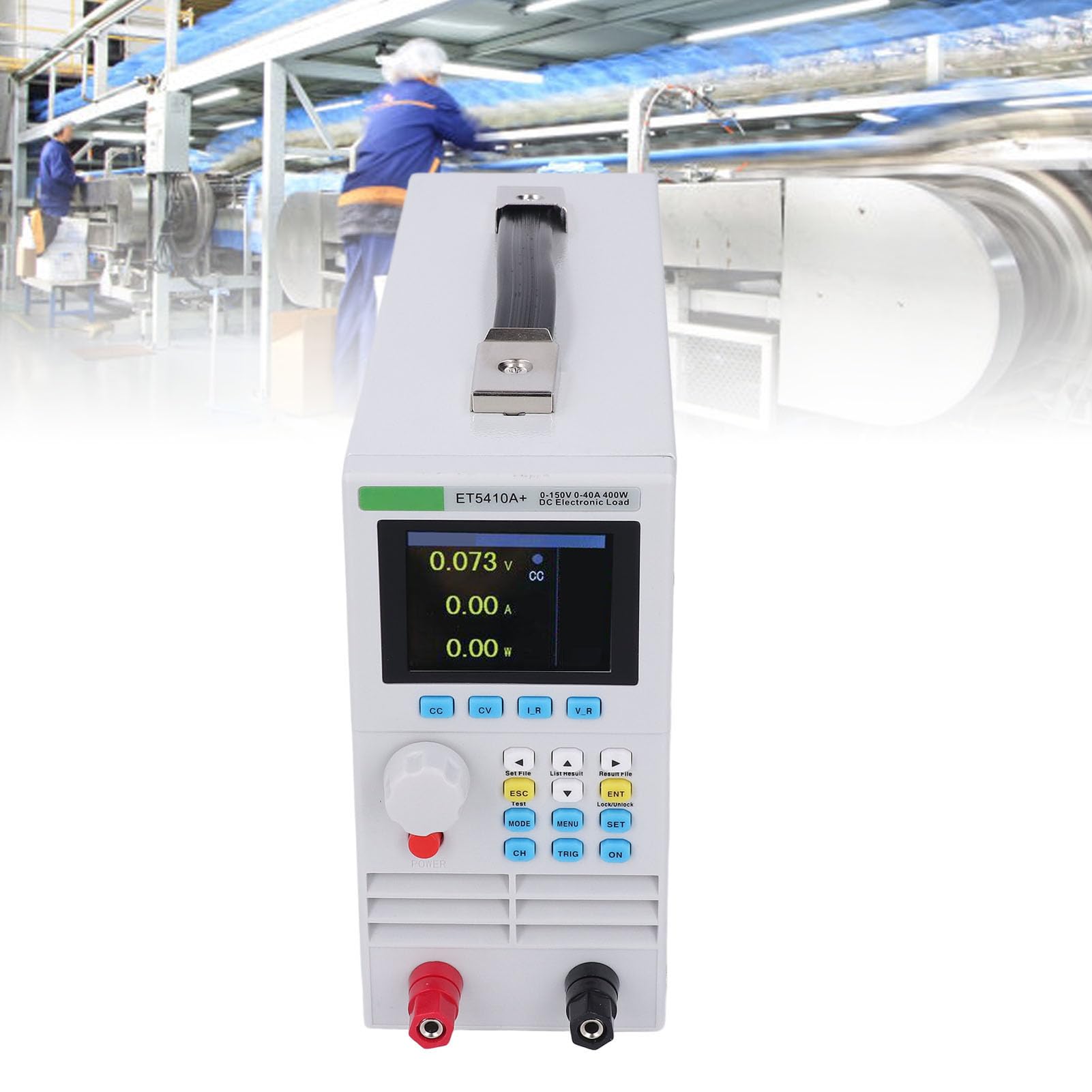 FTVOGUE Programowalny Zasilacz Prądu Stałego Regulowany Zasilacz Prądu Stałego Zmienny 2 Kanały 0–150 V 0–20 A 400 W z Portem USB do Laboratoryjnej Naprawy (wtyczka UE)