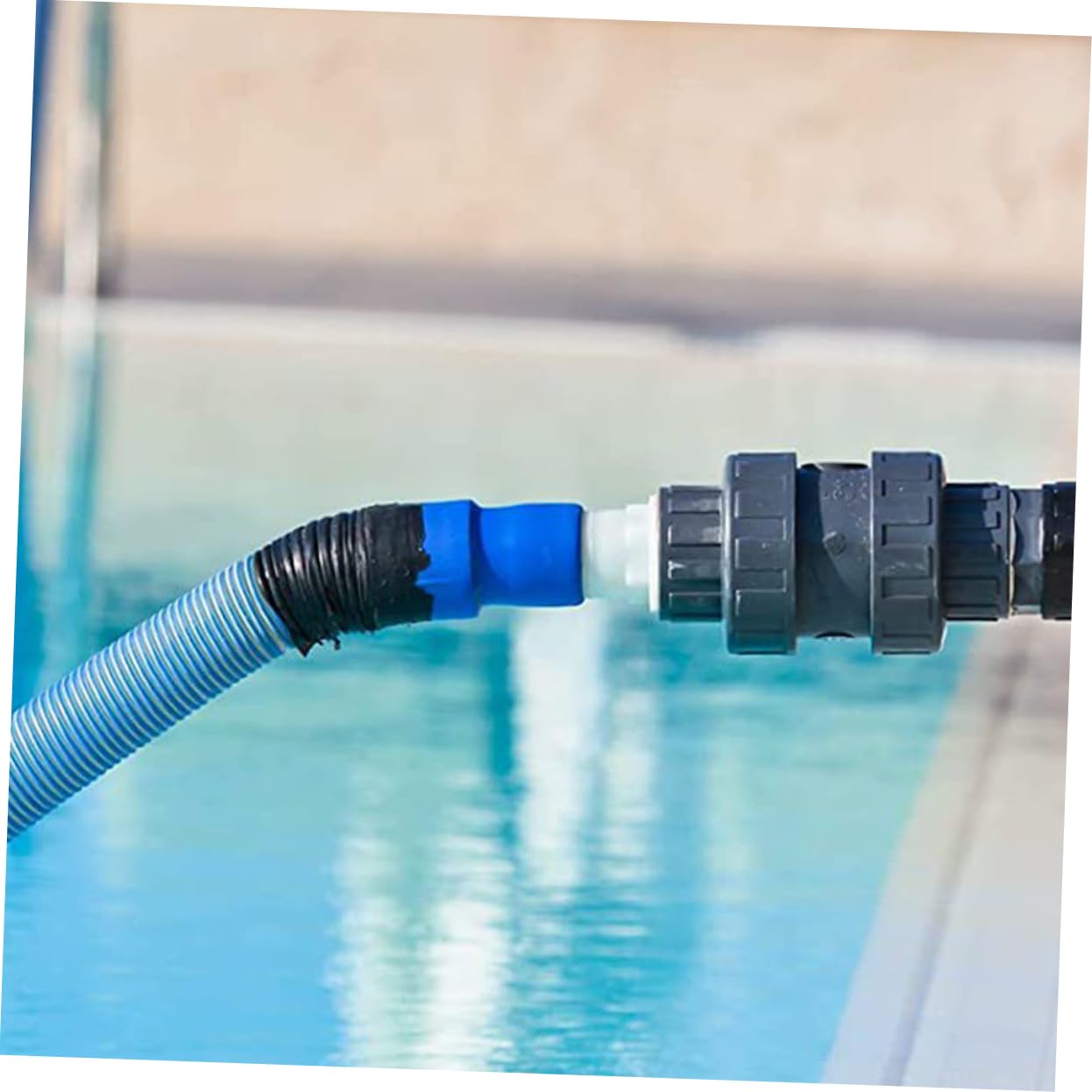 INOOMP 12piezas Adaptador De Manguera De Piscina De Plástico Conector Compatible para Bomba De Filtración De Piscina Instalación Fácil Fugas Accesorio para Sistemas De Skimmer