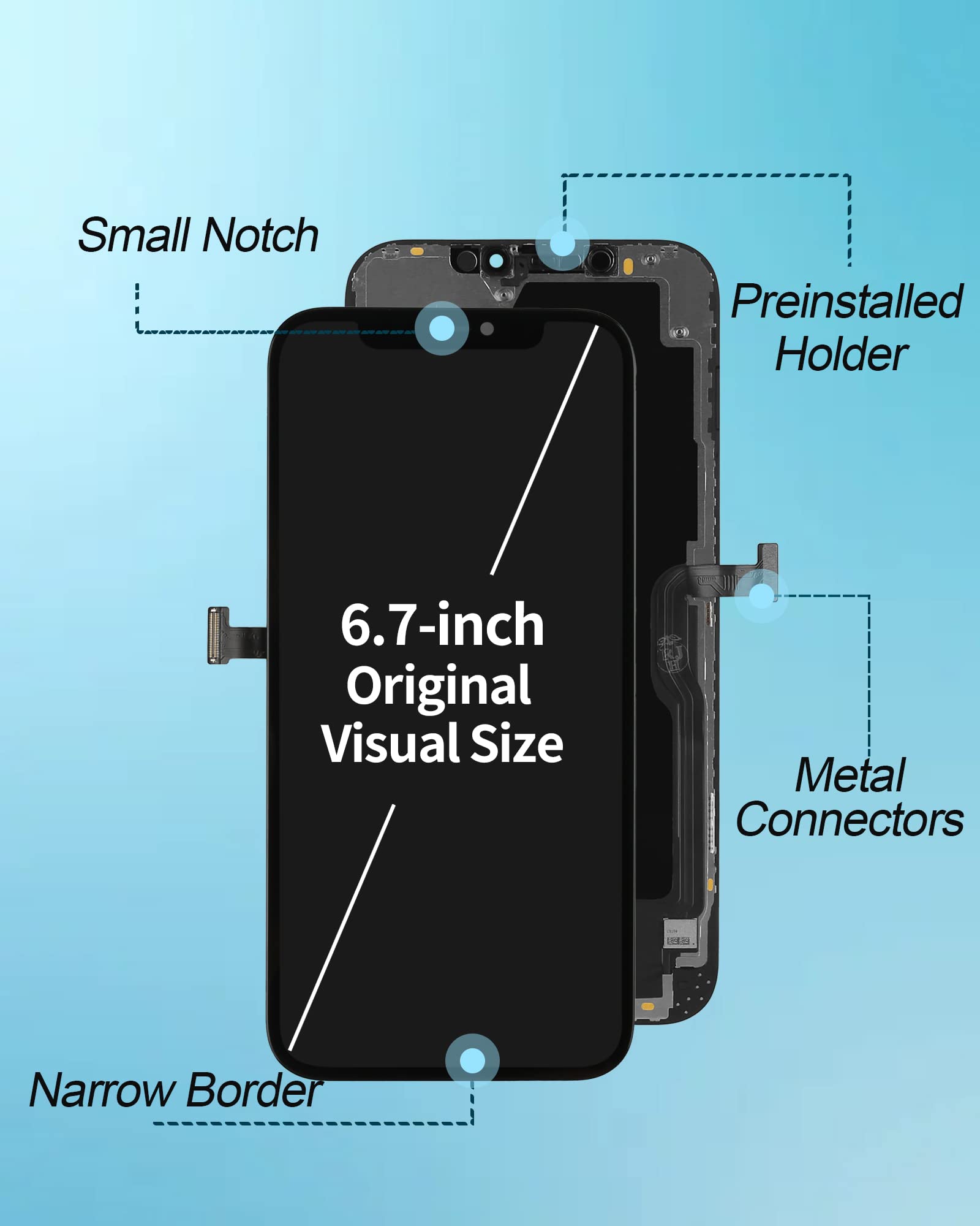 iPhone - RikaiPhone12×2 Amazon.com: EFAITHFIX for iPhone XR LCD Screen Replacement