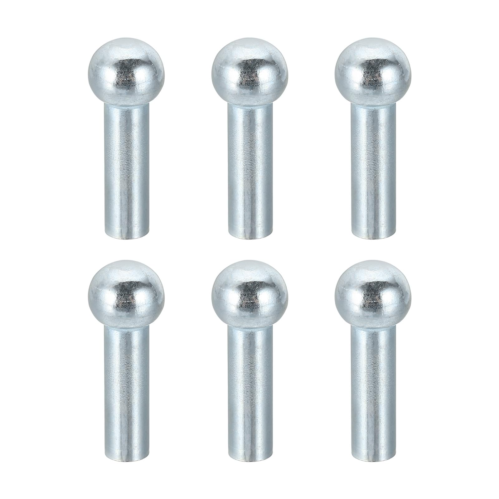 YELARXI 12 Pcs Gym Wire Rope Spherical Head Stopper, Cable Ball Stopper for 5 mm Cable Gym Machine Replacement End Home Fitness Equipment Running Yoga Accessories