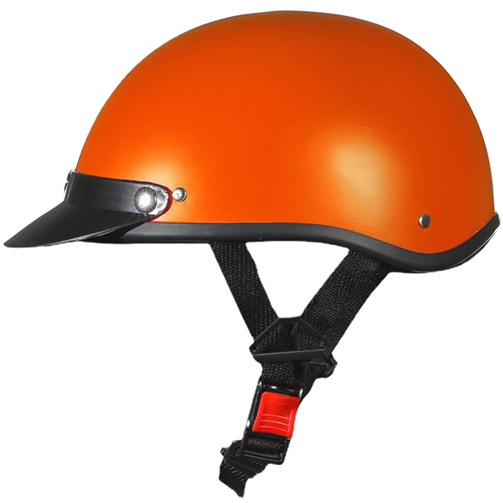 Fashion Retro Motorcycle Half Helmet DOT/ECE Approved Adult Men Women German Open Face Helmet Moped Scooter Street Cruiser Helmet for All Seasons