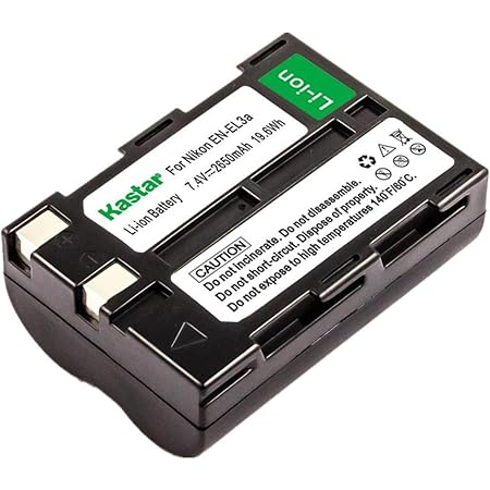 Nikon D750 Battery Pickle Power Pack ENEL3E Battery And LED - Main Image