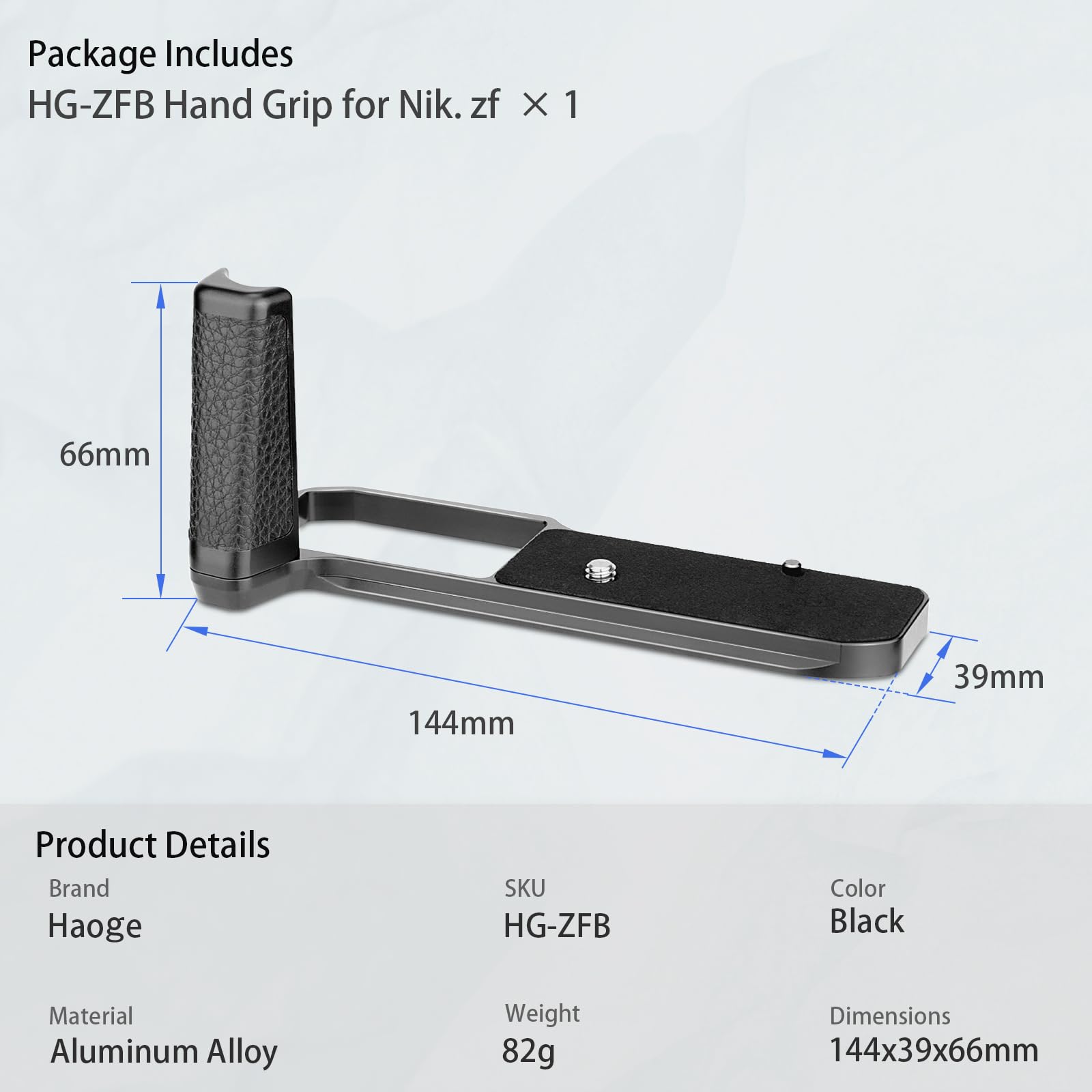 Amazon.com : Haoge HG-ZFB Camera Holder Hand Grip for Nikon ZF