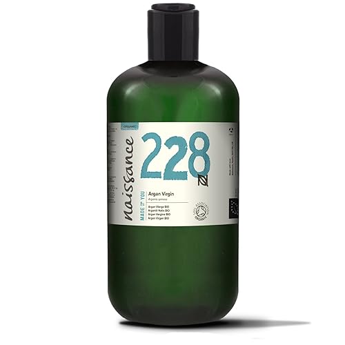 Naissance Aceite de argán marroquí orgánico 16 onzas líquidas 100 puro y natural certificado orgánico vegano sin hexano sin OMG hidratante natural y