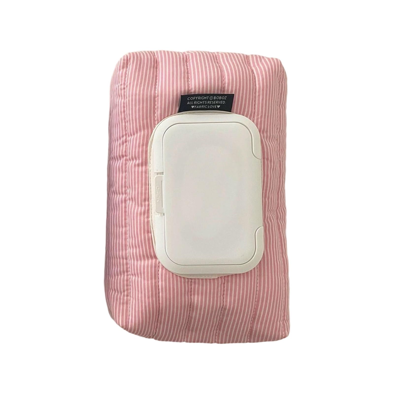 Tsophreniq Quilted Storage Bag for Wet Tissues Holder Portable Vehicle Home Multifunctional Design Container Travel Friendly Wet Container